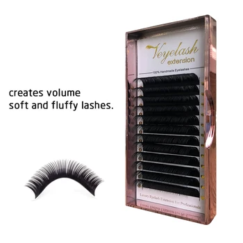

Eyelash Extension Individual Custom Faux Mink Lashes False Eye Lashes Professional Salo Lashes for Makeup Eyelash Extensions