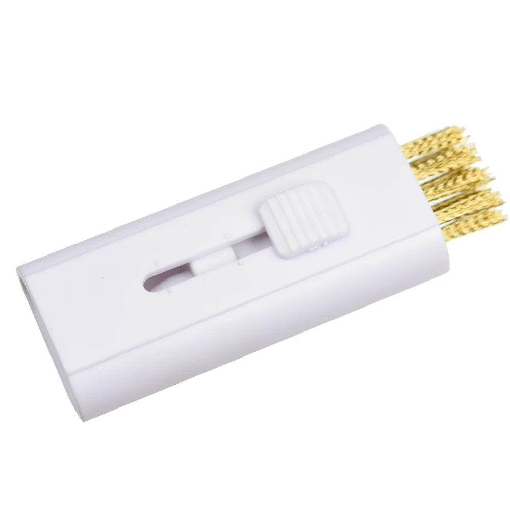 Portable Golf Club Brush Groove Cleaner Mini Pocket Retractable