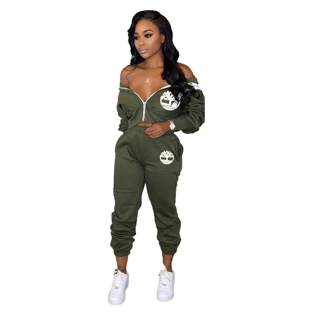 Plus Size 2 TWO PIECE SET Women Clothing Joggers Top+ Pants Tracksuit Track Suits Embroidered Sweatsuits Jogging Femme Outfits