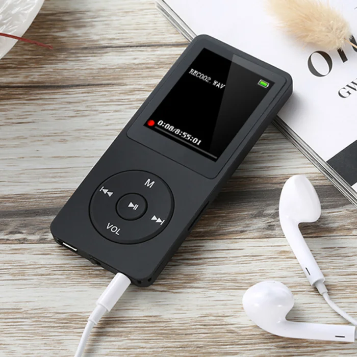 Горячая 70 часов воспроизведения MP3 MP4 без потерь звук портативный музыкальный плеер fm-рекордер шумоподавление