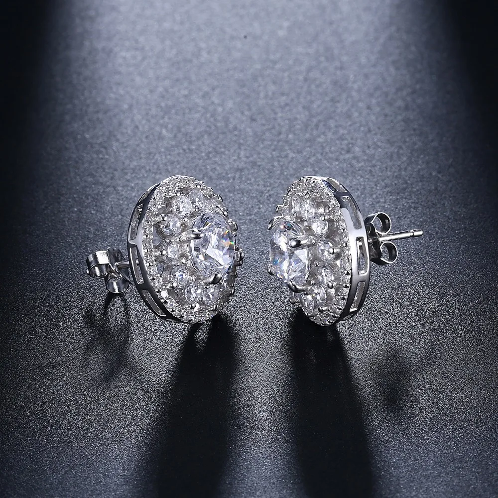 round silver earrings (3)