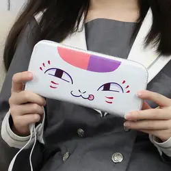 Новый кошелек Аниме Длинный принт молния клатч сумка большой емкости мульти-структура бумажник с изображением персонажей из мультфильма