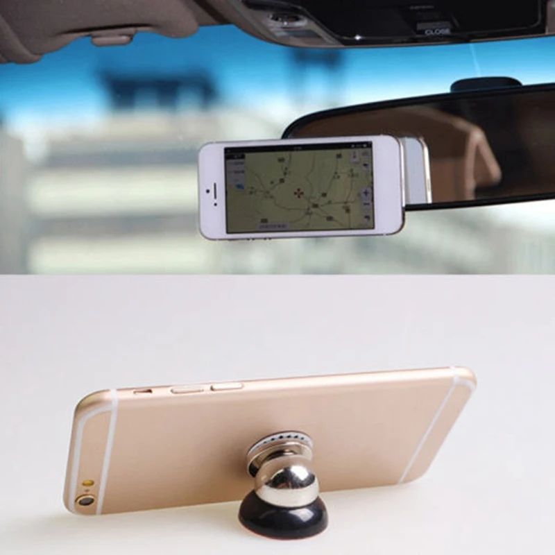 Автомобильный комплект, держатель, 360 градусов, мини-держатель для IPhone, магнитный автомобильный держатель для приборной панели, автомобильный держатель для телефона для samsung