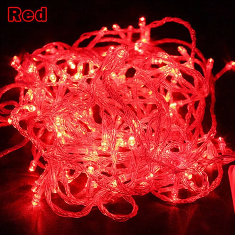 

Christmas Lights 10M 20M 30M 50M 100M Decorative Led String Fairy Light 8 Modes Garlands Lights For Wedding Party Holiday Lights