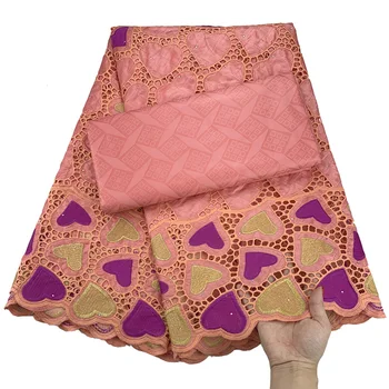 

2.5+2.5 yards Newest African bazin riche fabric with brode High quality fashion embroidery bazin punch lace fabric