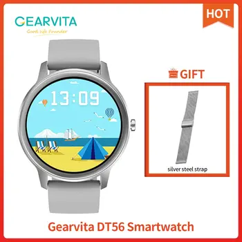 

DT56 Smart Watch Women IP67 Waterproof Heart Rate Monitor Blood Pressure Oxygen Fitness Tracker Sport Smartwatch Men