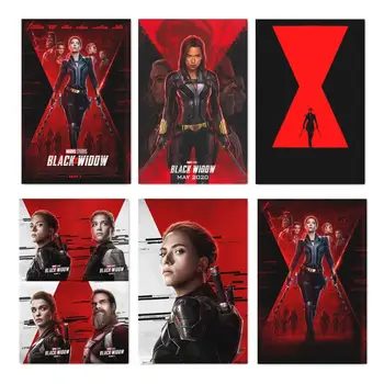 

Black Widow Poster 2020 New Movie Comics Wall Art Canvas Painting 50x75cm 60x90cm Large Heroine Film Silk Posters Prints