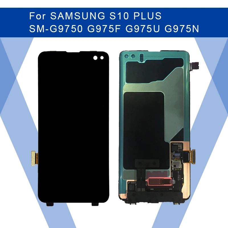 

For Samsung S10 Plus G9750 SM-G975F LCD s10+ s10plus Display Touch Screen Digitizer For SAMSUNG S10 G973 lcd