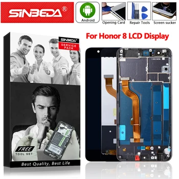 

5.2" LCD For Huawei Honor 8 Display LCD Touch Screen Digitizer with Frame For Huawei Honor8 LCD Assemble FRD-L19 FRD-L09 Display