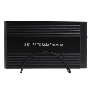 

VKTECH 3.5 inch Hard Disk Case USB3.0 to USB Type-B Adapter External HDD Enclosure For Windows98/ME/2000/XP/7.Linux2.4.x