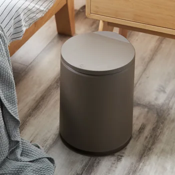 

Pressing Type Round PP Trash Can Classification Waste Bins for Kitchen Bathroom Bedroom Household Cleaning Tools Garbage Cans