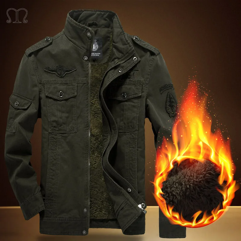 

Military Jacket Men 2019 Winter Soldier MA-1 Style Army Jackets Male Brand Clothing Mens Cotton Bomber Coats Man Plus Size S-5XL