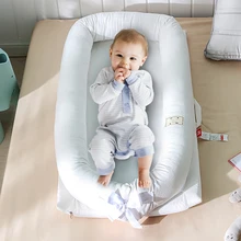 Сетчатая дышащая складная кровать анти-давление портативная защита Съемный и моющийся стерео хлопок бионическая Сонная кроватка