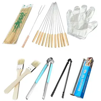 

Barbecue Tools BBQ Accessories Combo Set Picnic BBQ Tools 8 PCS Set
