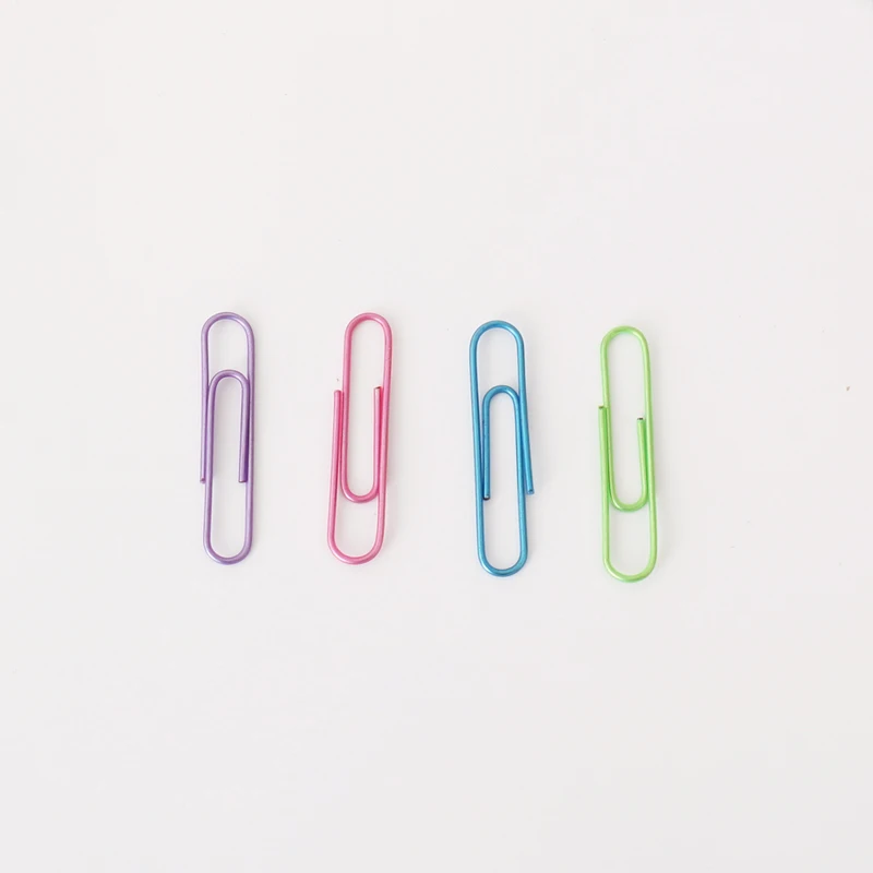 Paper Clips 80pcs/set for Notes Classified Student Stationery School Office Supplies