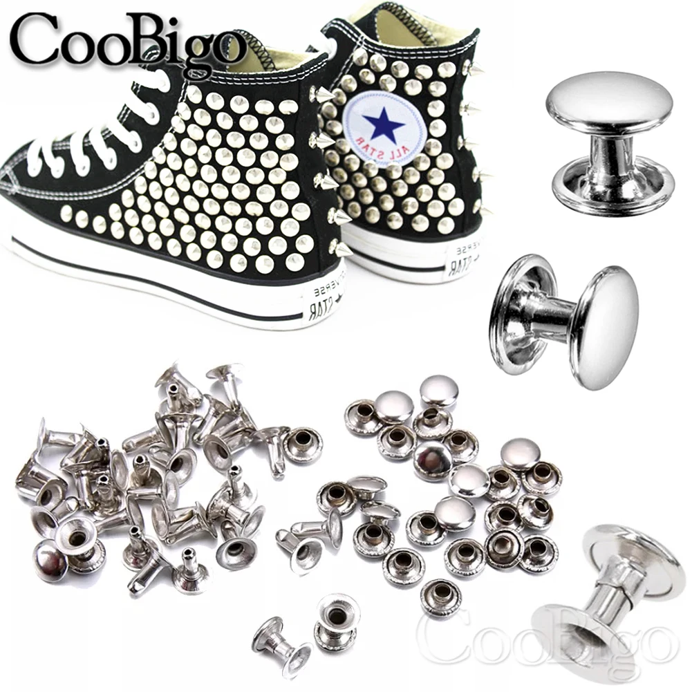 Metal Shoes Decor Accessories | Craft Diy Spikes Studs Rivets - Metal ...