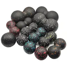 EPP Массажный мяч двойной Лакросс мяч массажный ролик для грудного отдела позвоночника верхняя часть спины, шеи, лопатки