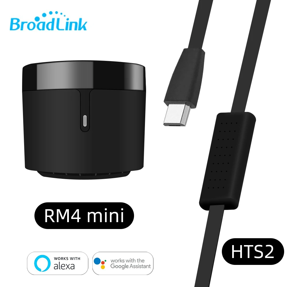 Broadlink RM4 PRO Universal Smart IR RF Remote Controller RM4 Mini Wifi IR  Remote Control Work With Alexa Google Home HTS2