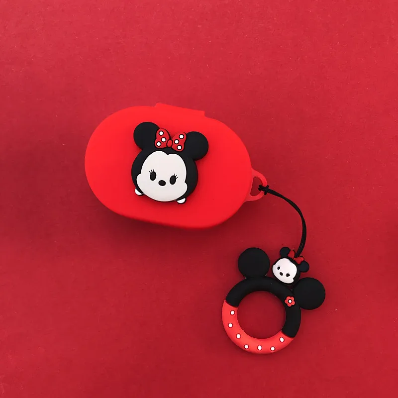 Minnie 1 Милый чехол с рисунком Микки и Минни для телефона, чехол для Xiaomi Redmi Airdots Youth, мягкий силиконовый защитный чехол, зарядная коробка - Цвет: Minnie 1