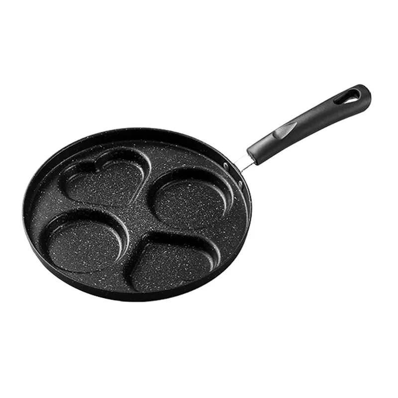 Fried egg pan, stainless steel pan, thickened non-stick pan, multi