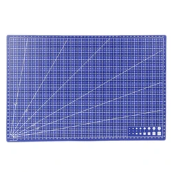 Tapis de découpe en plastique Pvc A4 45cm x 30cm, lignes rectangulaires, outils de bricolage 