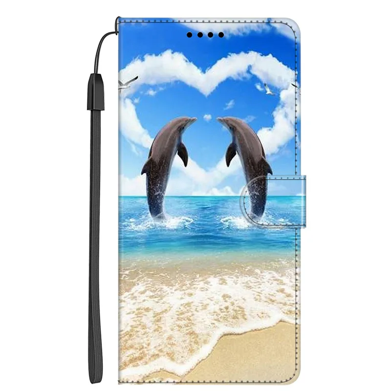 Premium Flip Wallet Magnetic Leather Case - Elegant Protective Cover