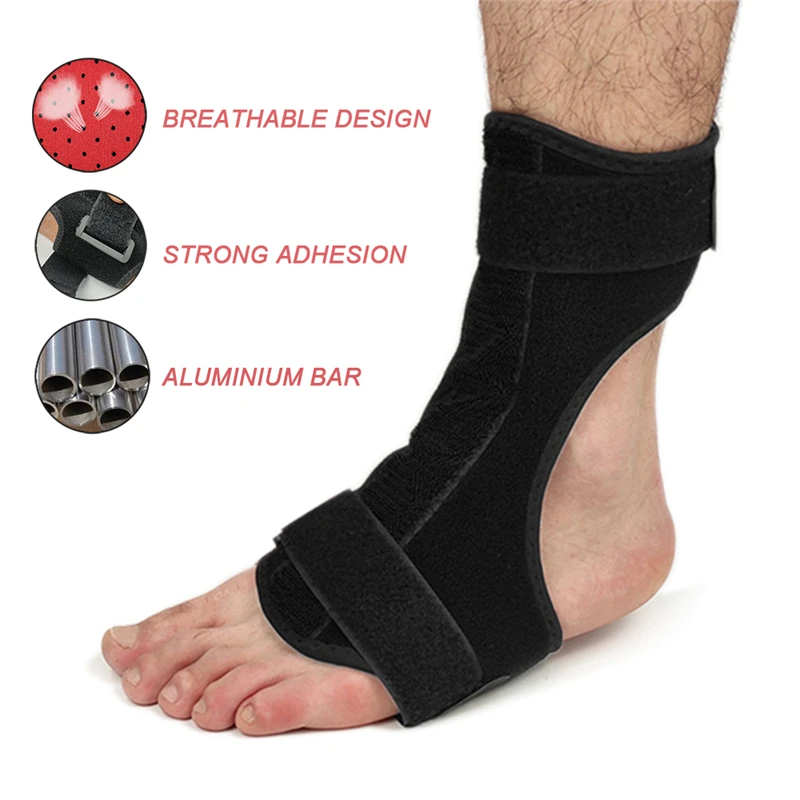  1 PC Plantar Fasciitis Night Splint Ankle Brace Support Foot Orthosis Adjustable Children Adult Dro