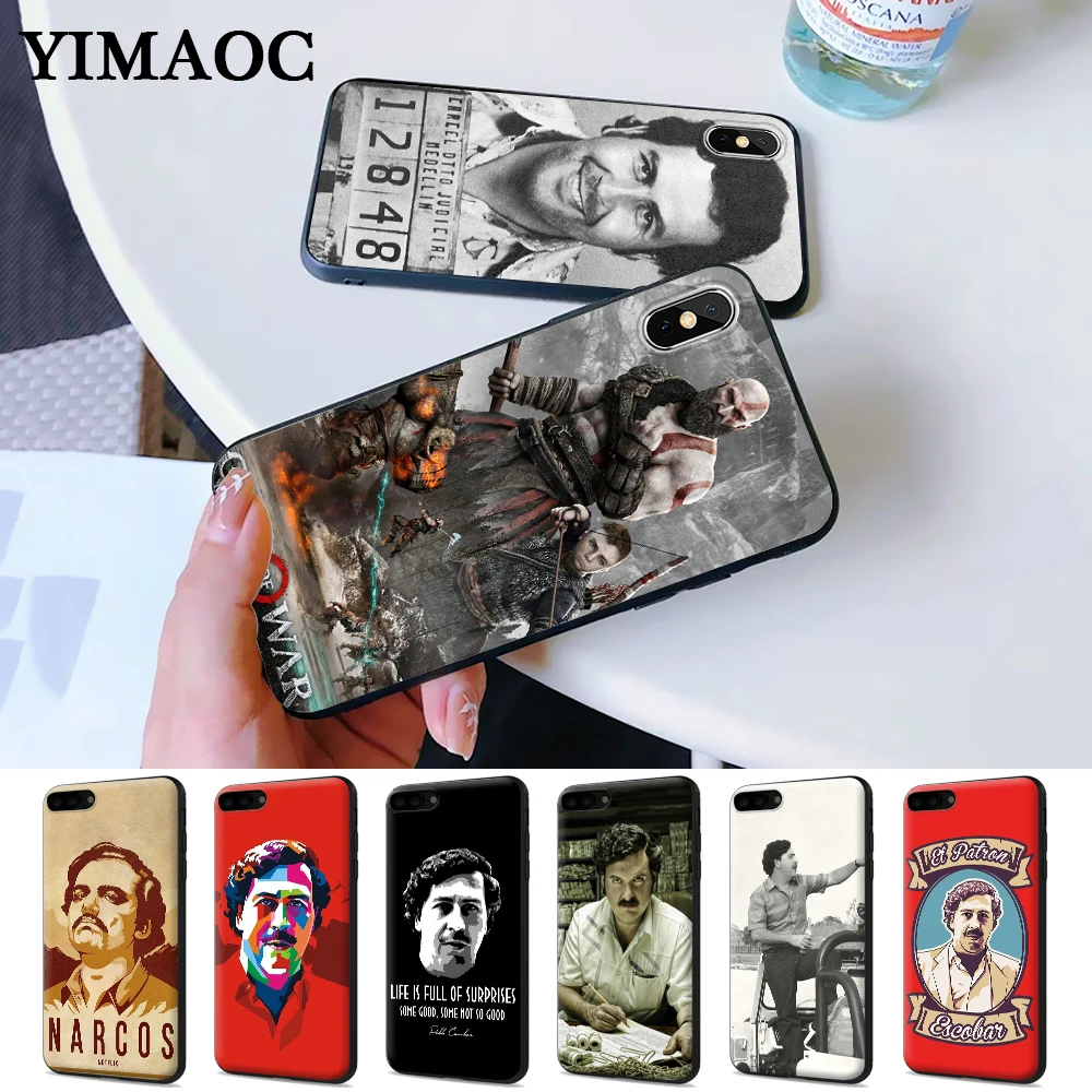 

Pablo Escobar Lovely Silicone Case for iPhone 5 5S 6 6S Plus 7 8 X XS Max XR