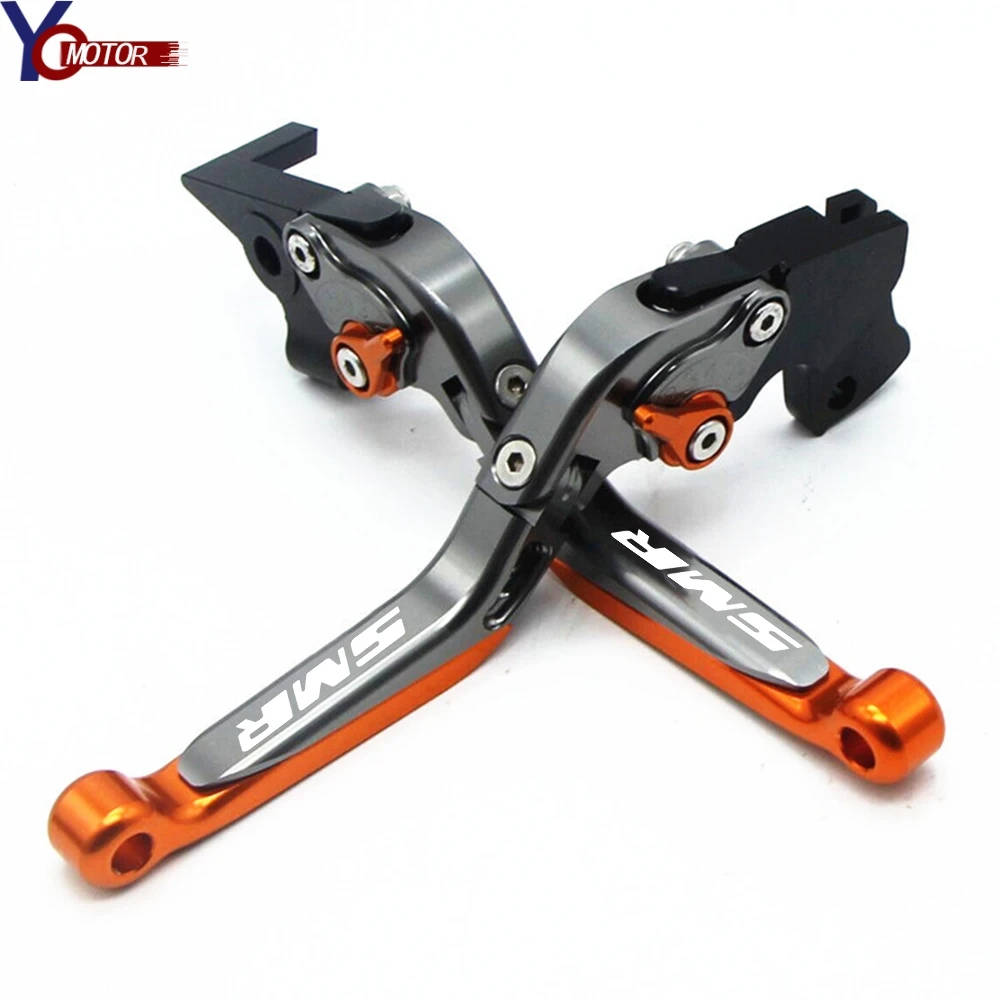 ORGYGYOR Для KTM 900 SMR 2009 2010 2011 2012 2013 Мотоцикл с ЧПУ Алюминий аксессуары тормозной рычаг сцепления - Цвет: ORGYGYOR