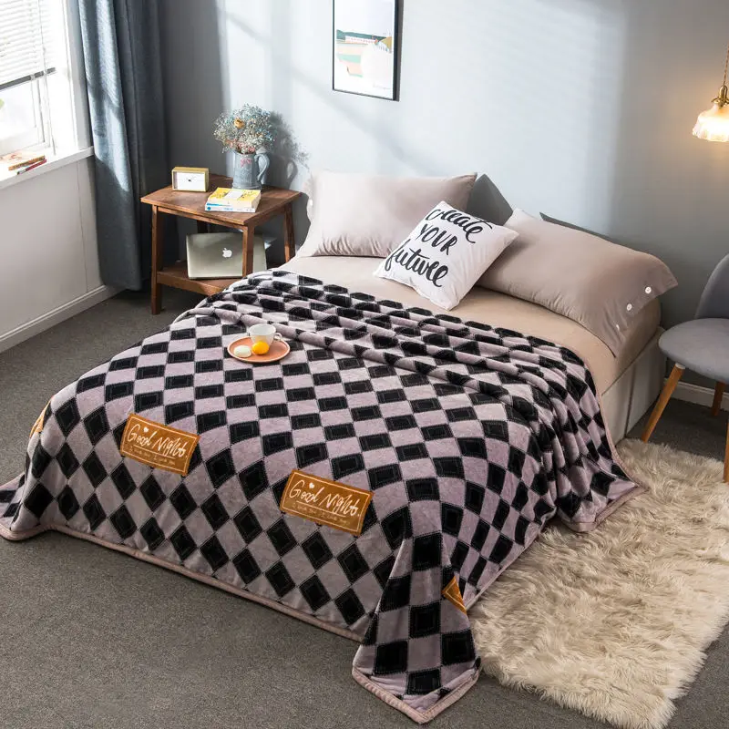 Флисовое одеяло для взрослых однотонное цветные одеяла и покрывала мягкая