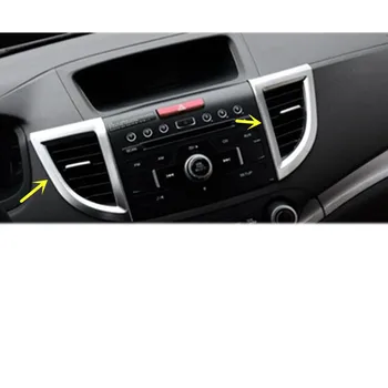 

For Honda CRV CR-V 2012 2013 2014 2015 2016 Car Dashboard Frame Bezel Switch Vent Outlet Air Condition Panel Control Trim