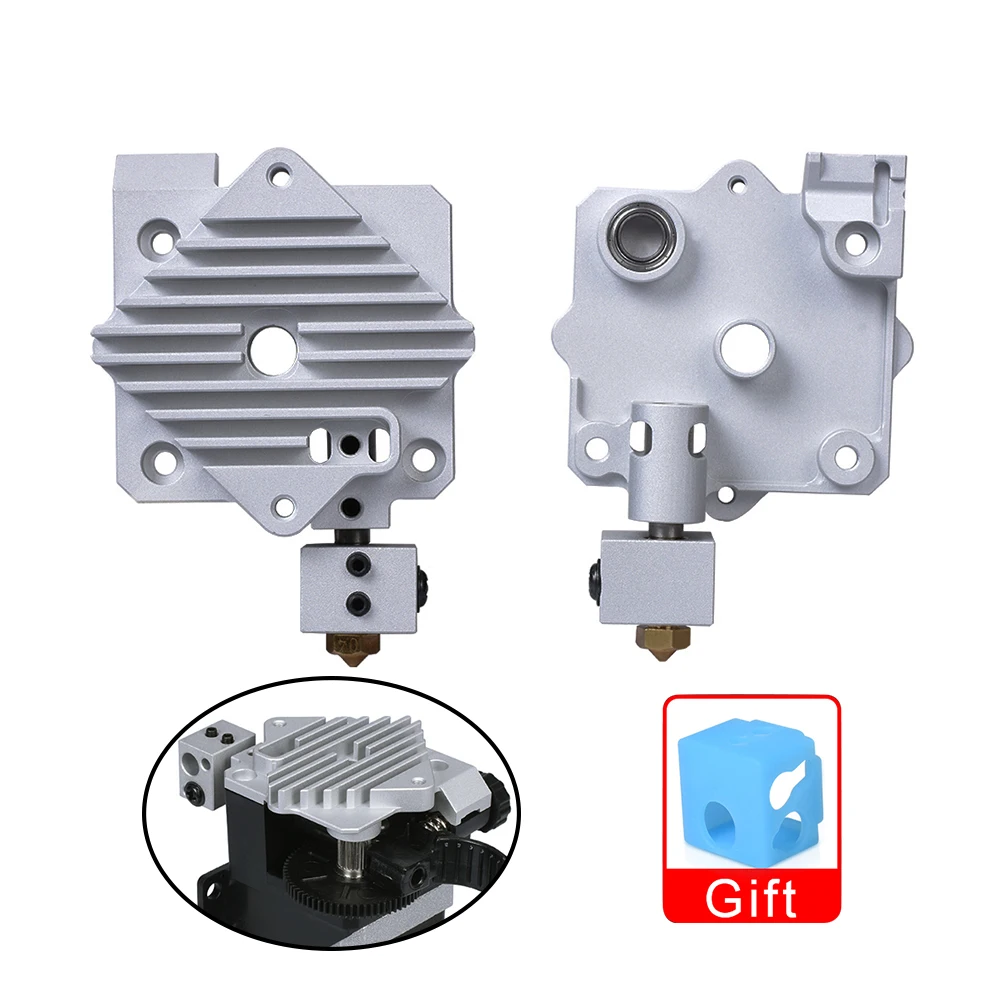 

3D Printer Upgrade Parts Titan Aero HeatSink aluminum Cooling block V6 titan Extruder Short Range Hotend Kit 1.75mm Radiator