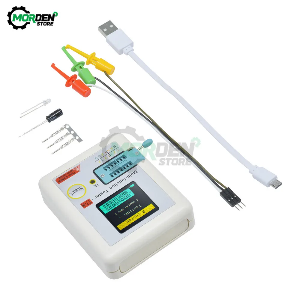 LCR-T7 TC-T7-H LCR-TC1 Multifunctional Diode Triode Capacitance Meter ESR TFT Backlight Transistor Tester LCR Meter Multimeter 3