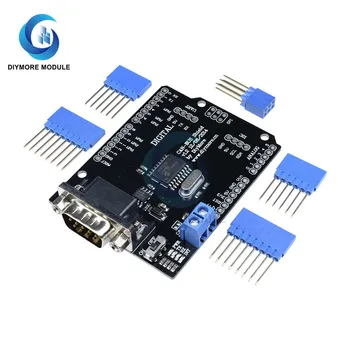 

MCP2515 CAN BUS Transceiver Shield Board SPI Interface 9 pin Sub-D Connector DC5-12V For Arduino Seeeduino