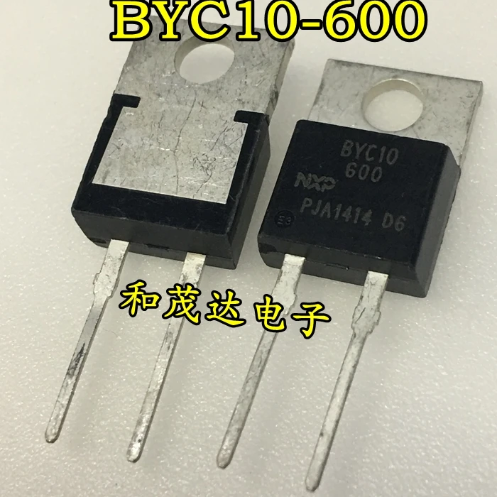 5 шт./BYC10-600 BYC10 10A 600V TO-220AC TO220