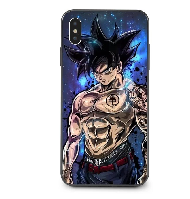 Горячая Dragon Ball Z Super DBZ Goku сайан вежета DBS мягкая задняя крышка чехол для iPhone 6 6S plus 7 8 plus X XS MAX XR 11 Pro Max - Цвет: TPU