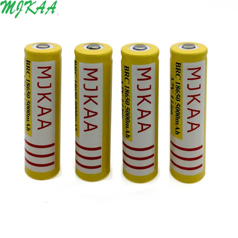 18650 3 7 V 5000mAh MJKAA литий ионная аккумуляторная батарея большой емкости T6 фонарик