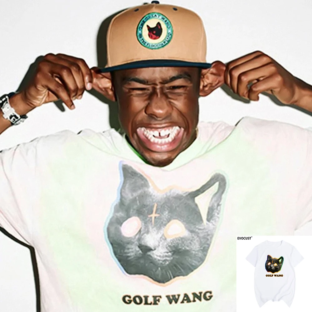 Гольф Ван Кот Забавный Тайлер создатель скейт вишня бомба OFWGKTA футболка
