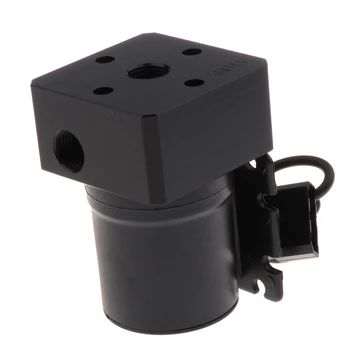 

12VDC Pump for PC Water Cooling G1/4" in Thread 2Pin Connector with Black Bracket