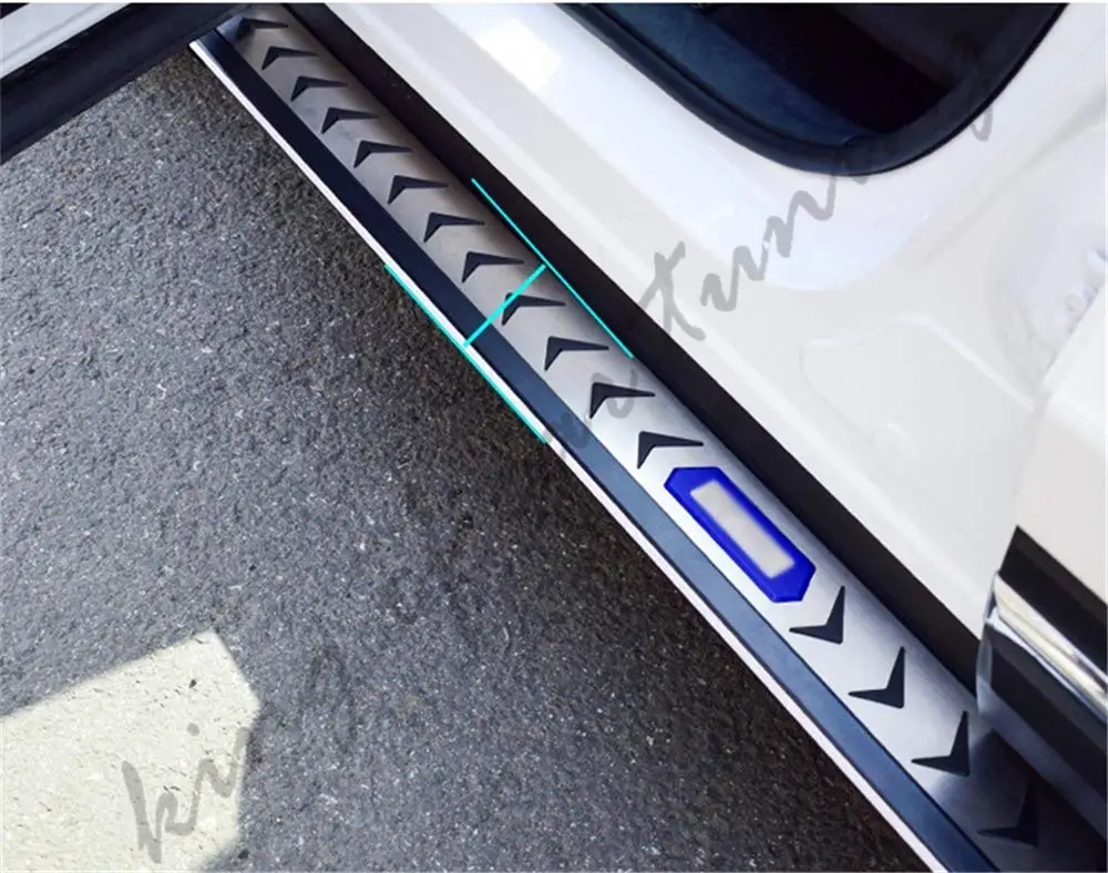 Алюминиевая подножка боковой шаг Nerf бар подходит для V W Volkswagen Atlas