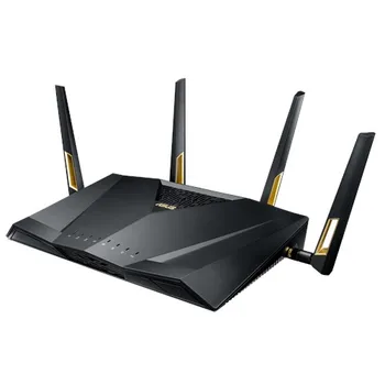Kaufen TOP 5 Spiel Router Wi-Fi 6 ASUS RT-AX88U 802,11 Ax 4x4 Bis Zu 6000Mbps AX6000 MU-MIMO & OFDMA 2,4 GHz/5GHz 4 Antennen + 8 Lan 1000Mbps
