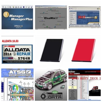 

2020 hot Alldata Mitchell Software AutoData 3.38+mitchell on demand 2015+All data 10.53+ElsaWin+Vivid+atsg 24 in 1tb HDD USB 3.0