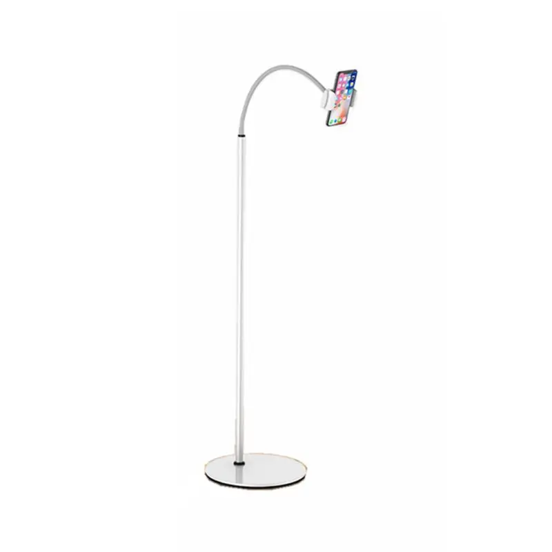 

Tall Stable Adjustable Mobile Phone Holder Bracket Floor Bed Lazy Flat Shelf Telescopic Computer Support Live