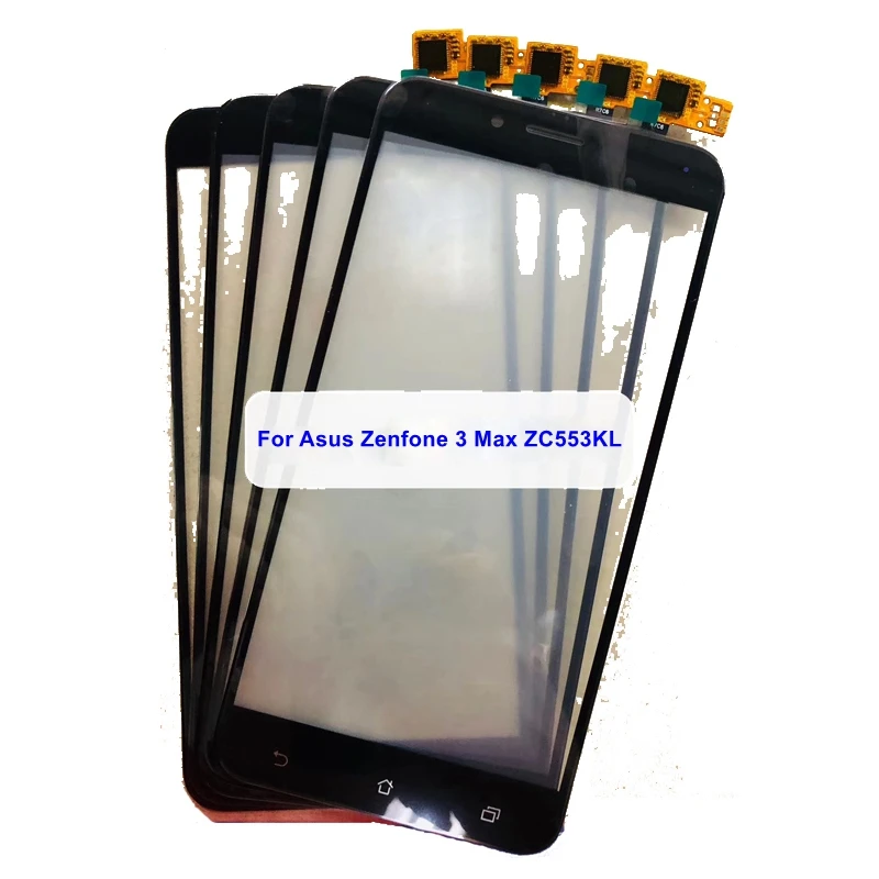 AS018 для Asus Zenfone 3 Max ZC553KL мобильный телефон сенсорная панель дигитайзер переднее