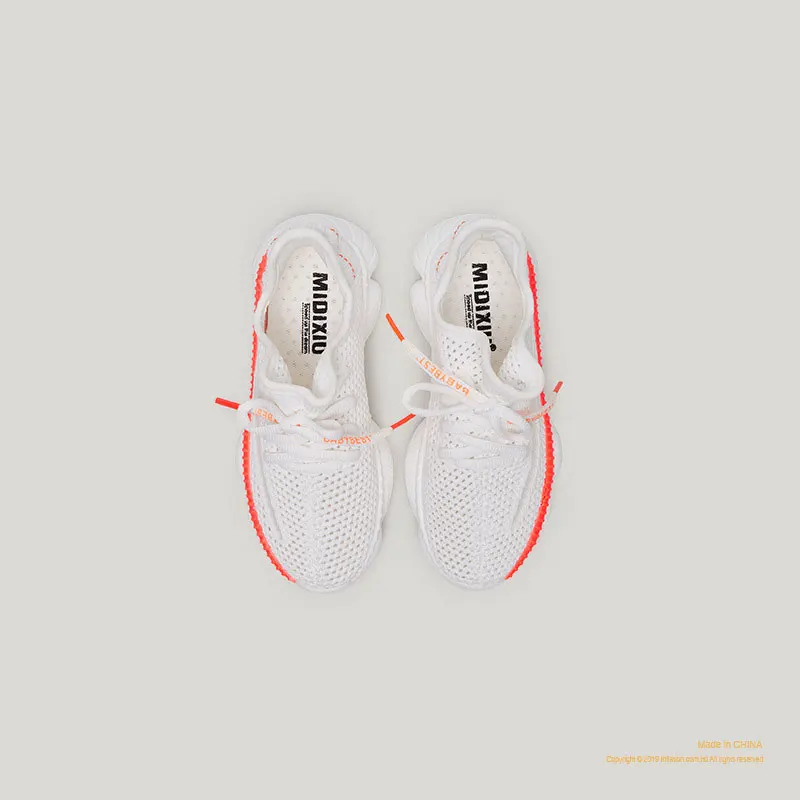 Sneaker2019 летняя новая детская сетчатая Резиновая Спортивная дышащая обувь для мальчиков и девочек Баскетбольная обувь Детская сетчатая обувь