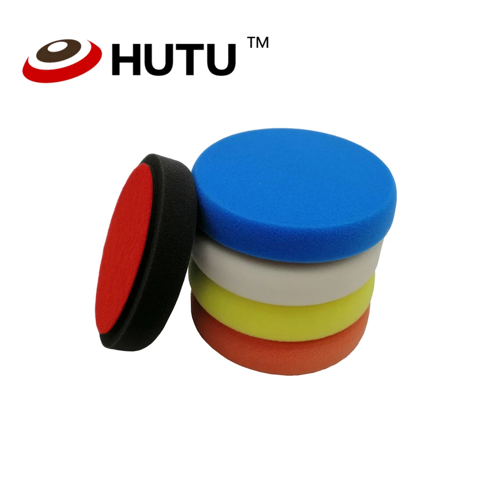 

Polishing Sponge Pad 6 Inch Pads Car Accessories with 5 Inch Hook and Loop Waxing Sponge Pad for Polisher
