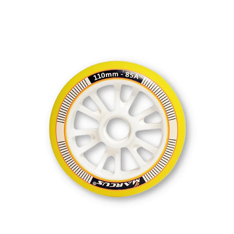 [90mm 100mm 110mm]85A Skate roller Speed Inline Skates Wheels Race Skating Wheels For Powerslide Marcus Speed Skating Patines