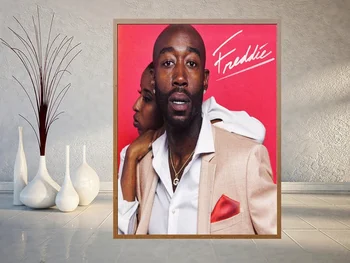 

Freddie Gibbs Freddie Cover New 2018 Album Music Poster Album Cover Silk Poster and Print Wall Art Picture Painting Home Decor