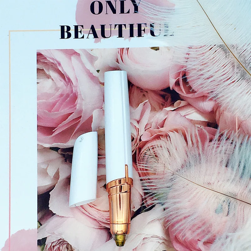 Прямая поставка Женская бритва триммер для бровей придания формы бровям лица