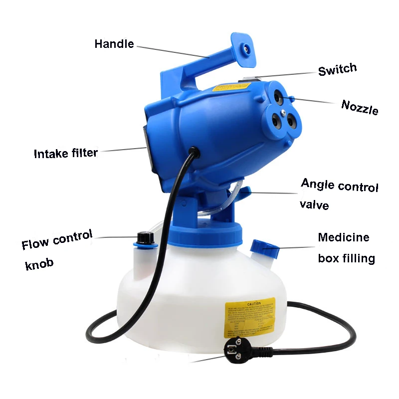 Портативный Электрический садовый распылитель 5 л 110 В/220 В|odor remover machine|ozon generator